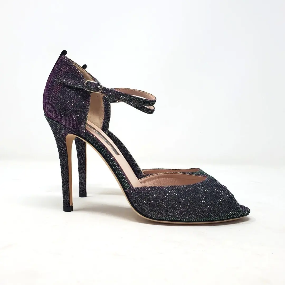 SJP by Sarah Jessica Parker Ursula Iridescent 闪耀 D'Orsay 泵 尺寸 36.5-