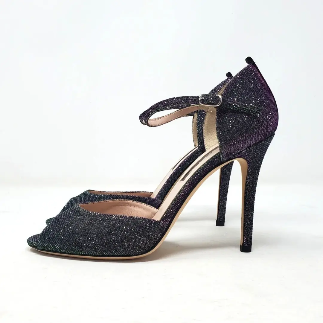SJP by Sarah Jessica Parker Ursula Iridescent 闪耀 D'Orsay 泵 尺寸 36.5-