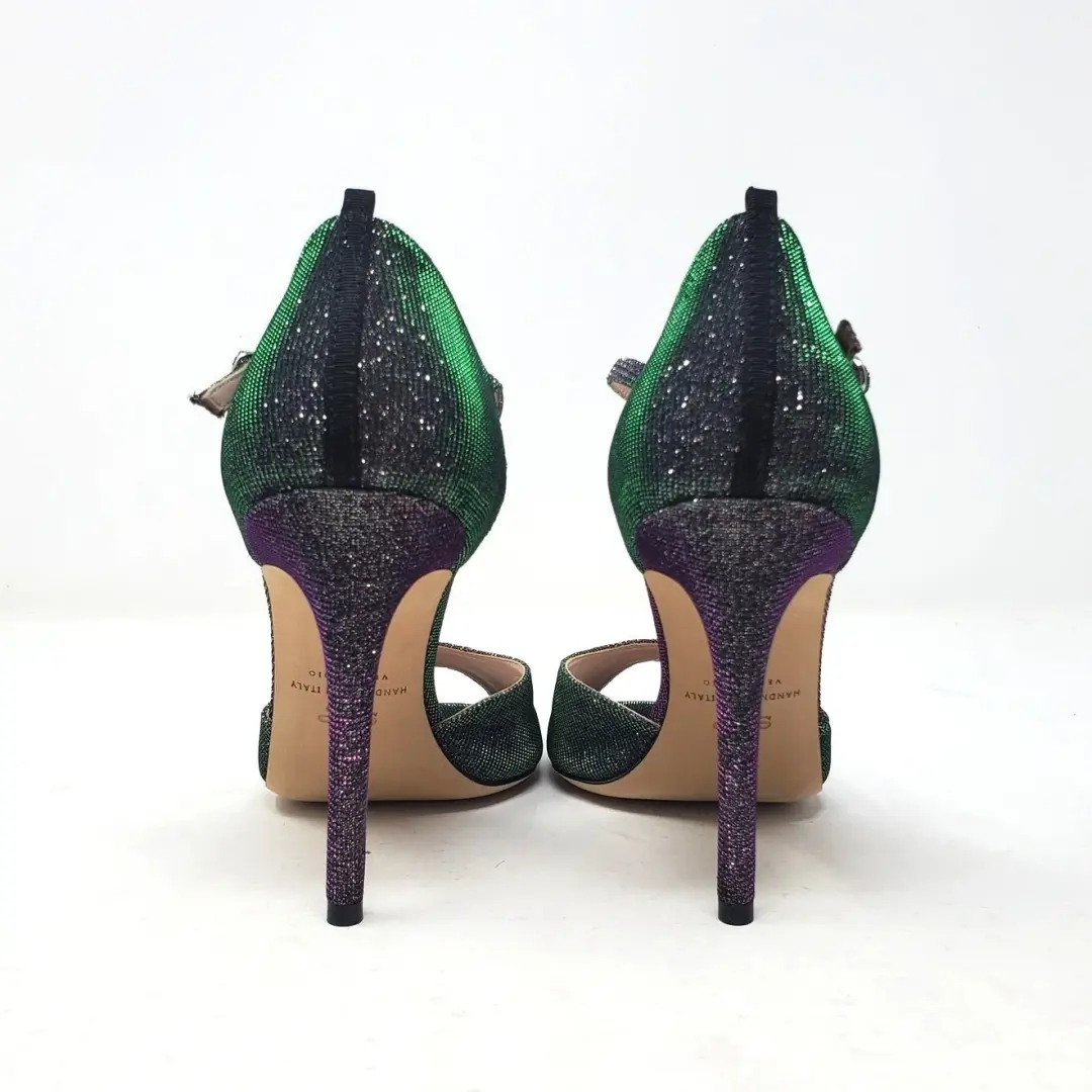 SJP by Sarah Jessica Parker Ursula Iridescent 闪耀 D'Orsay 泵 尺寸 36.5-