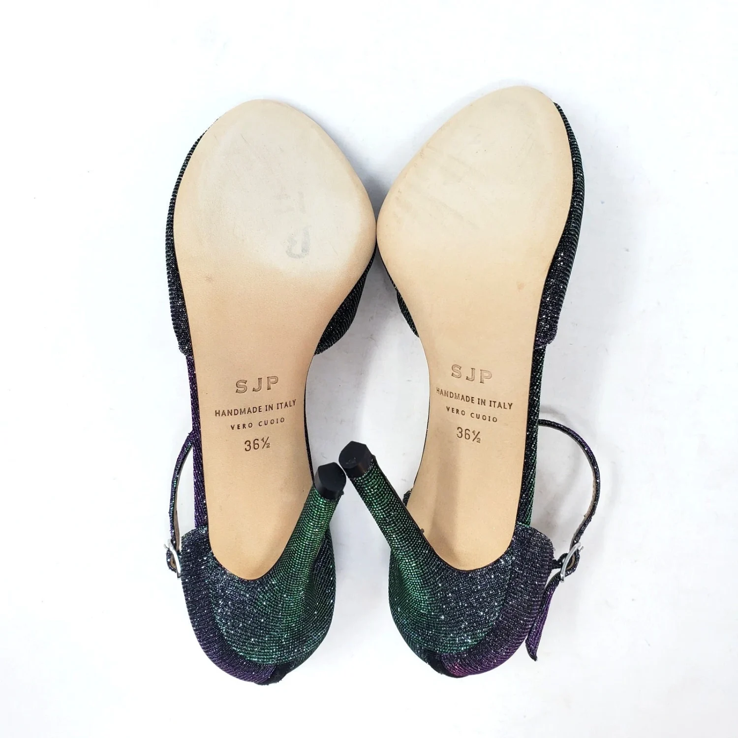 SJP by Sarah Jessica Parker Ursula Iridescent 闪耀 D'Orsay 泵 尺寸 36.5-