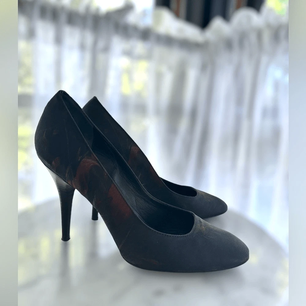 正品 GIVENCHY FLORAL PUMPS HEELS 尺码 36.5-