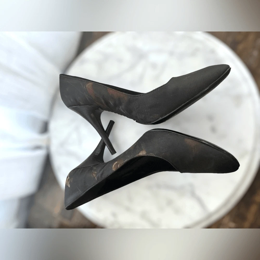 正品 GIVENCHY FLORAL PUMPS HEELS 尺码 36.5-