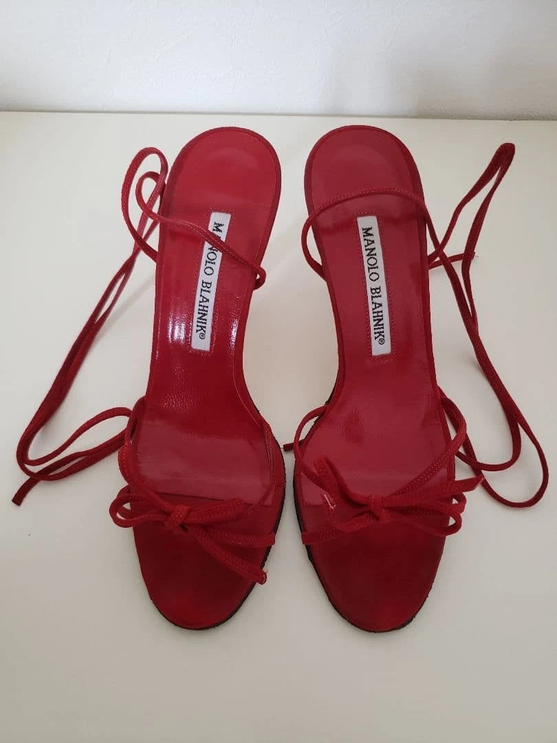 Manolo Blahnik 凉鞋 34.5 码 (22 厘米)-