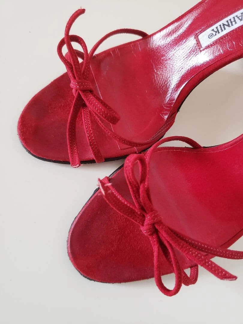 Manolo Blahnik 凉鞋 34.5 码 (22 厘米)-