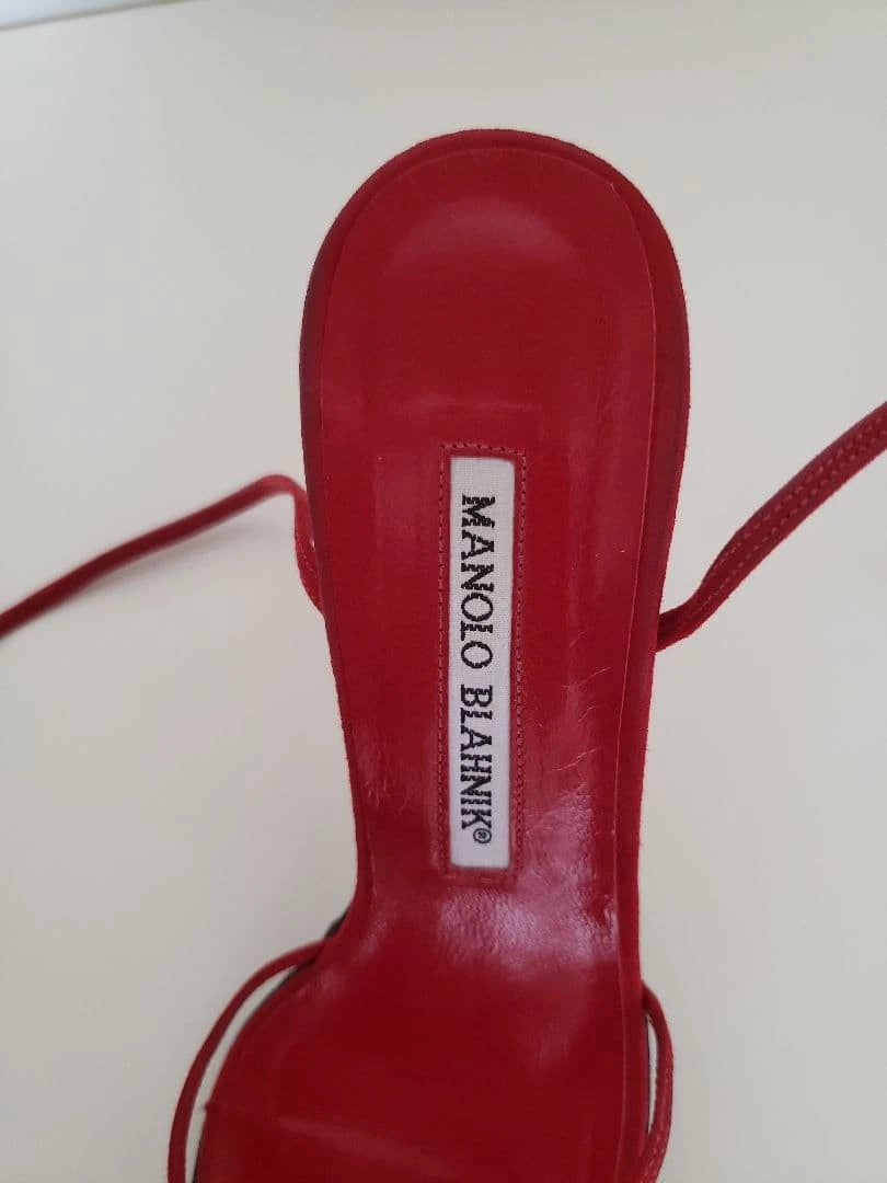 Manolo Blahnik 凉鞋 34.5 码 (22 厘米)-