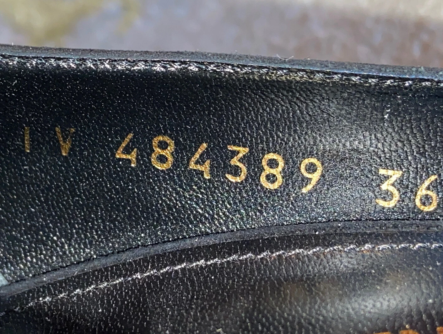 SAINT LAURENT⚡️2017 "Niki" 85 毫米锥形高跟鞋绒面革浅口鞋 36EU/6US 码 -