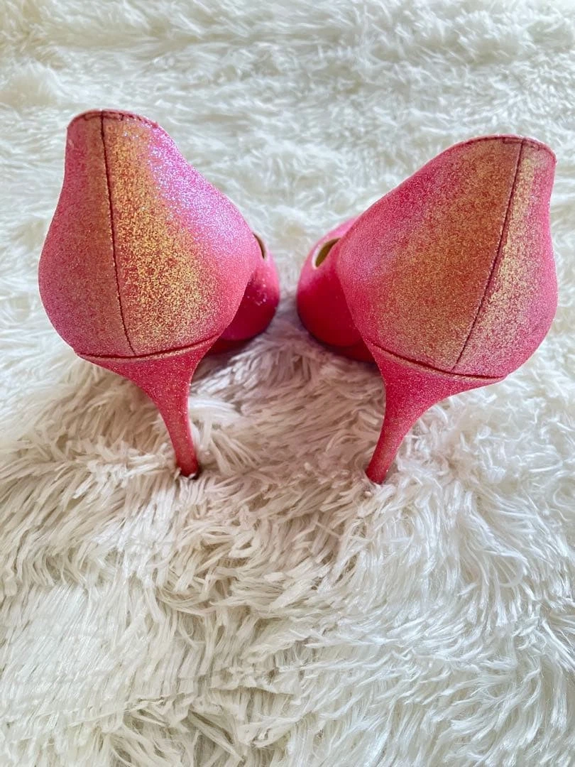 Christian Louboutin 高跟鞋 闪亮 粉色 EU35/US5 122259c-