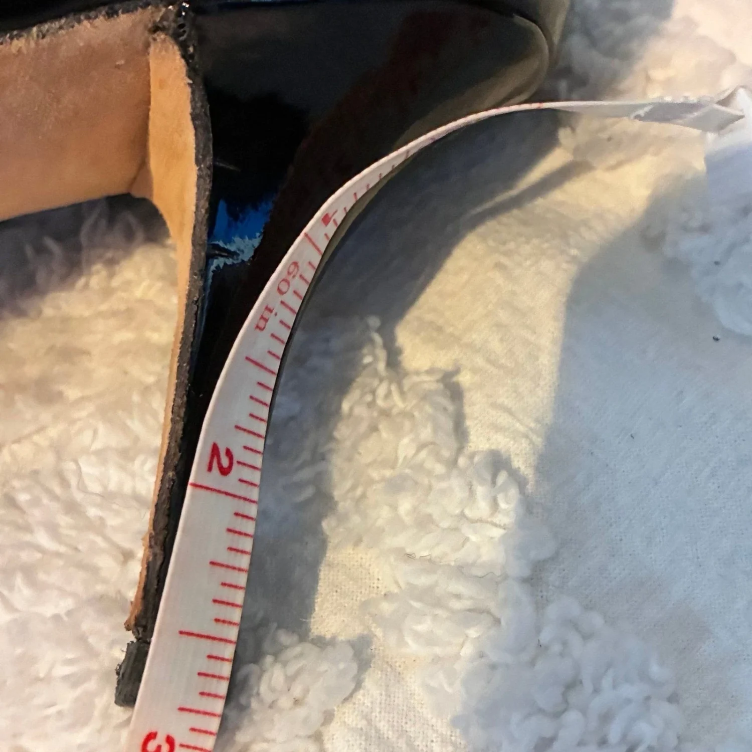 Kate Spade New York 漆皮蝴蝶结高跟鞋 7.5 码黑色意大利制造-