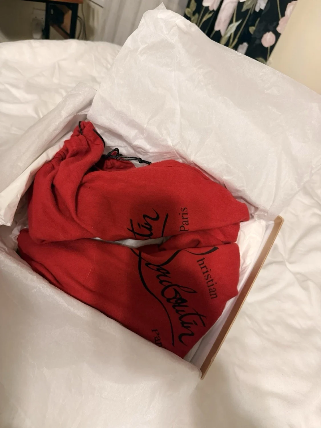 Christian Louboutin 黑色皮革网眼尖头细高跟鞋 EU 38.5-