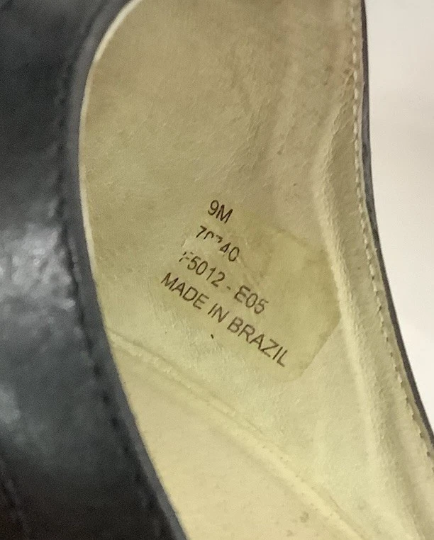 Frye 女式 9 码凤凰牛仔靴西部波西米亚刺绣黑色穆勒鞋 CD-