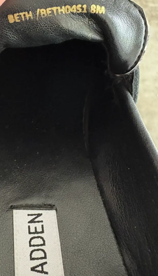 Steve Madden 尺寸 8 Y2K Look Chunky Platform Houndstooth 印花便士乐福鞋 CD-