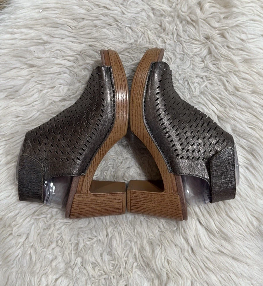 Dansko 女式 Danae 露背凉鞋锡 Nappa 尺码 40 EU 9.5/10 US-
