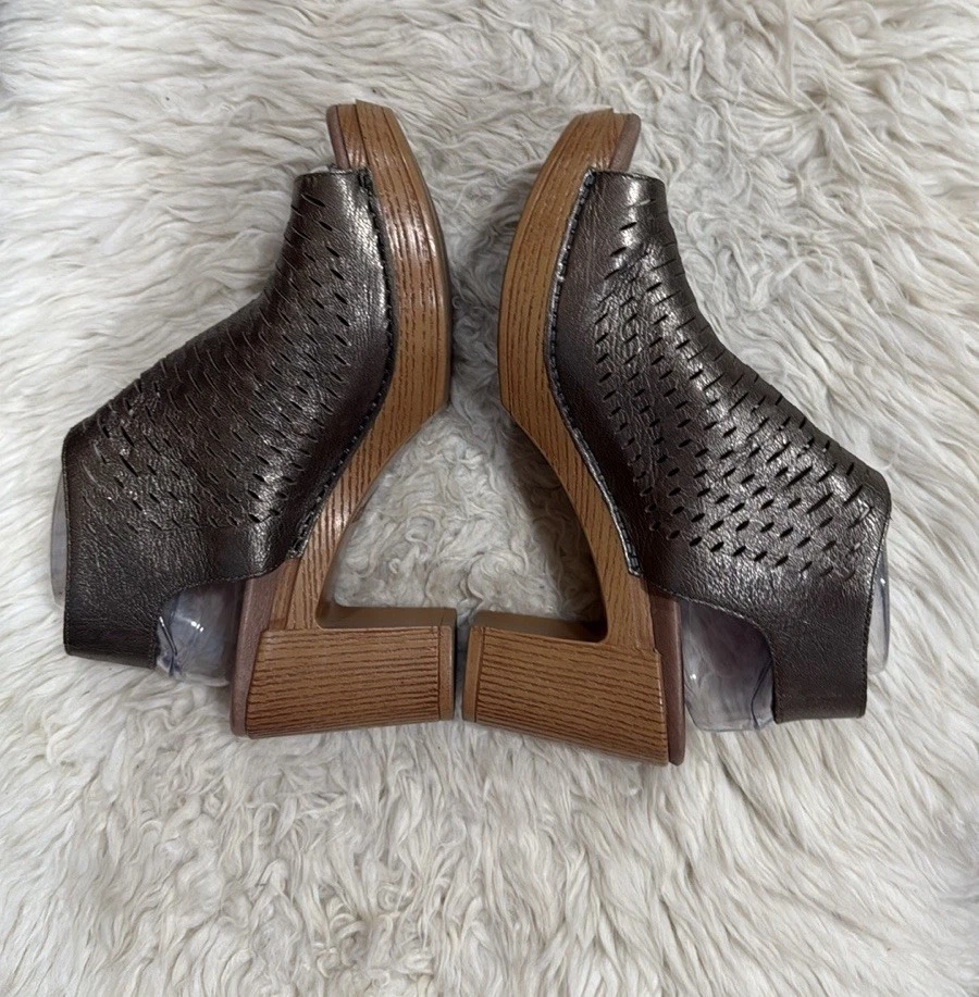 Dansko 女式 Danae 露背凉鞋锡 Nappa 尺码 40 EU 9.5/10 US-