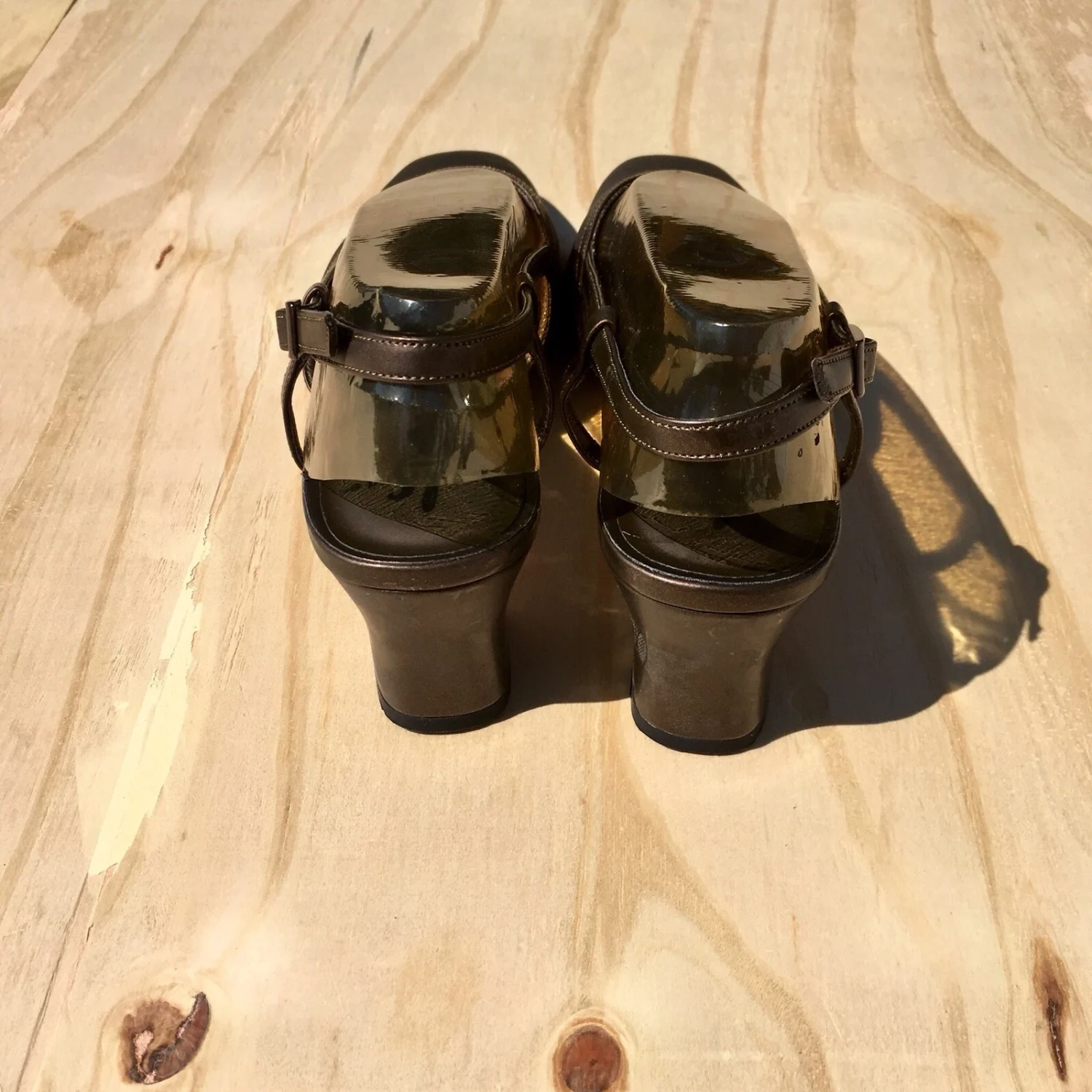 Life Stride Judith Bronzeen Dexte 高跟鞋女式中跟高跟鞋 10.5 码-