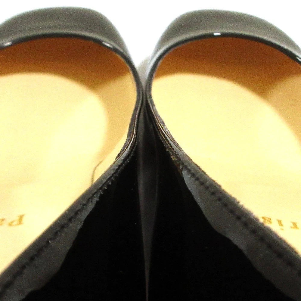 Christian Louboutin CADRILLA 35 鞋跟高跟鞋凉鞋 EU:39 US:9 黑色皮革-