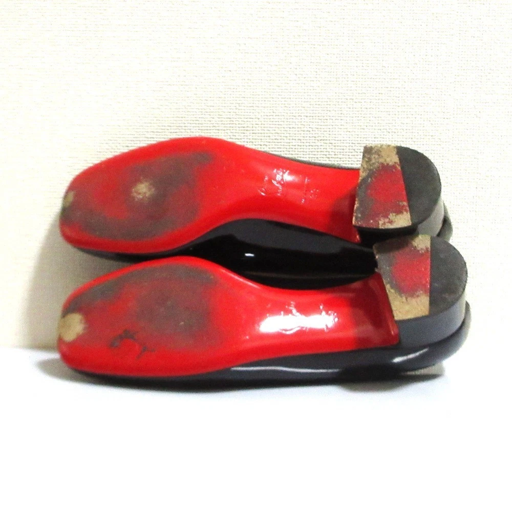 Christian Louboutin CADRILLA 35 鞋跟高跟鞋凉鞋 EU:39 US:9 黑色皮革-
