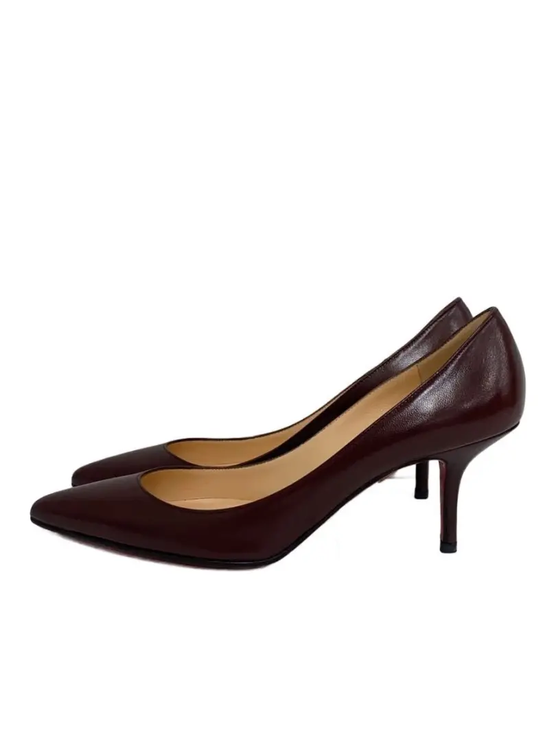 Christian Louboutin MODY BLUES 高跟鞋 凉鞋 EU:36.5 美国:6.5 波尔多皮革-
