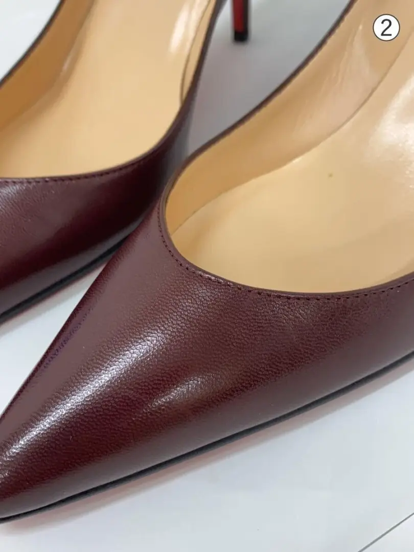 Christian Louboutin MODY BLUES 高跟鞋 凉鞋 EU:36.5 美国:6.5 波尔多皮革-