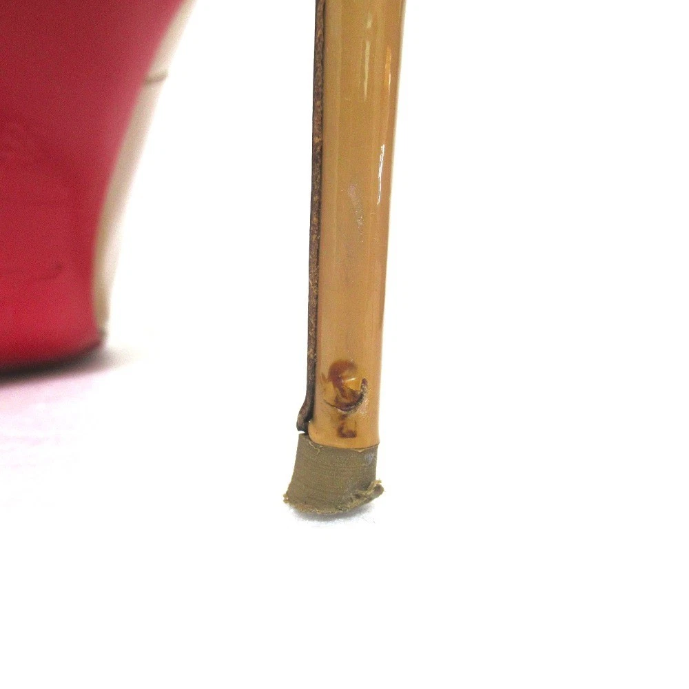 Christian Louboutin 高跟鞋 凉鞋 EU:35 美国:5 米色漆皮-
