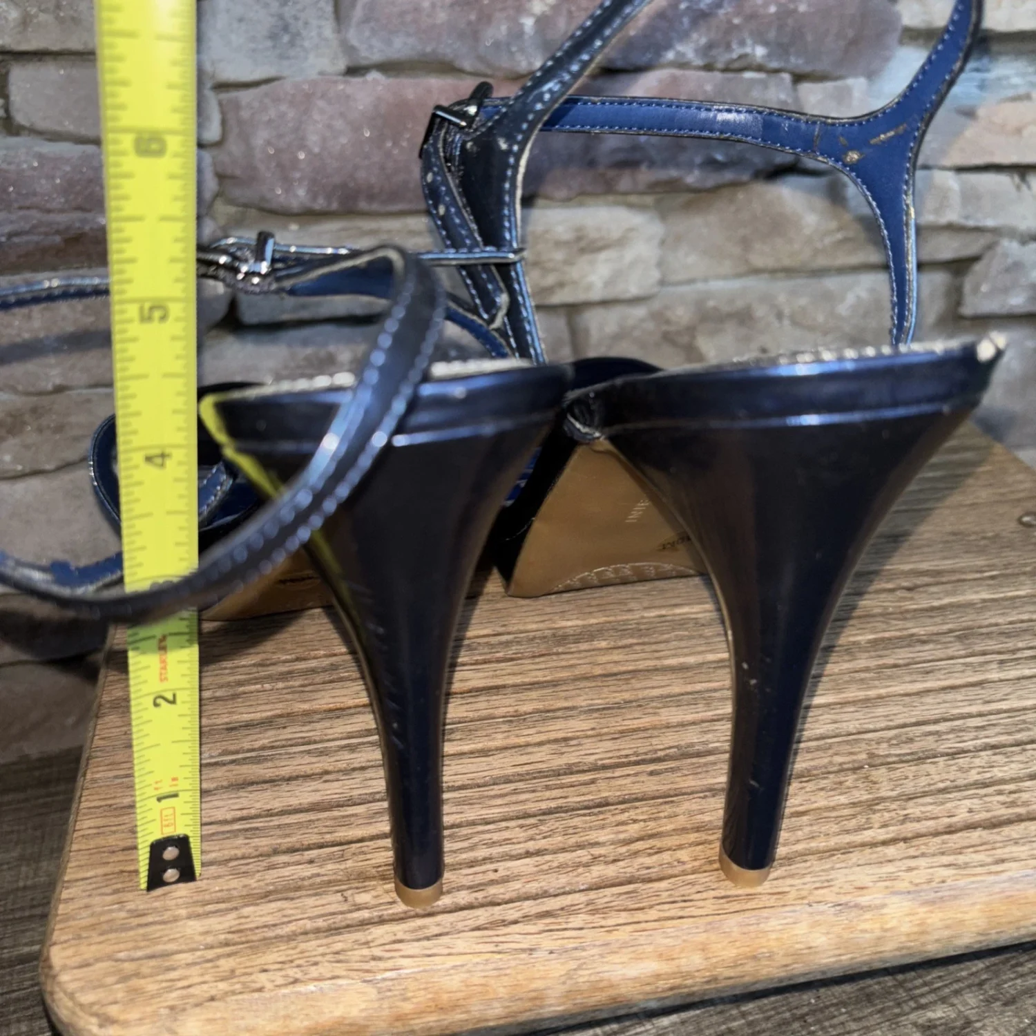 GB Gianni Bini 优雅 Colbalt 蓝色高跟鞋女式 10M 码-