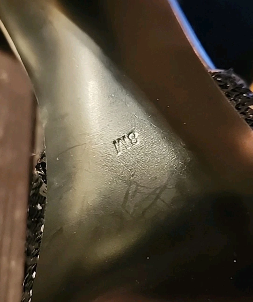 Guess 黑色/银色亮片高跟鞋骡子凉鞋 8M 码-