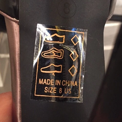 女式 8 场黑色脚踝 6 英寸高跟鞋-