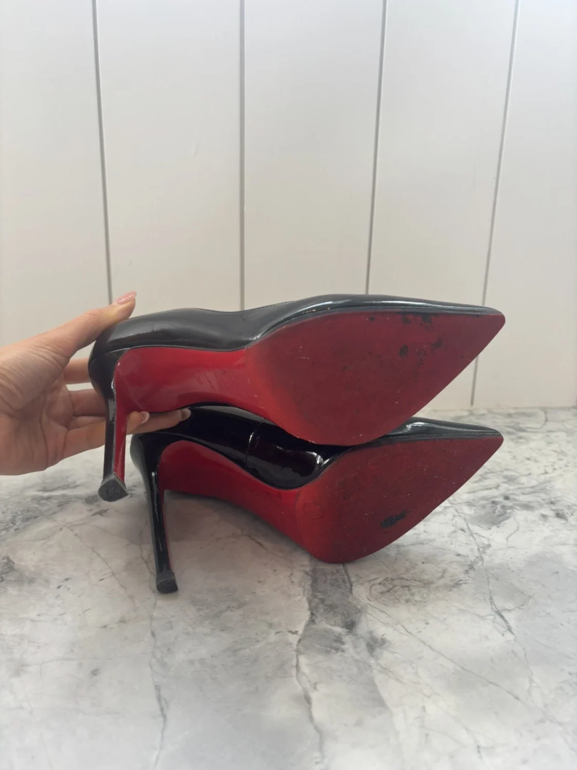 Christian Louboutin Pigalle 120 Patent Calf Size 38