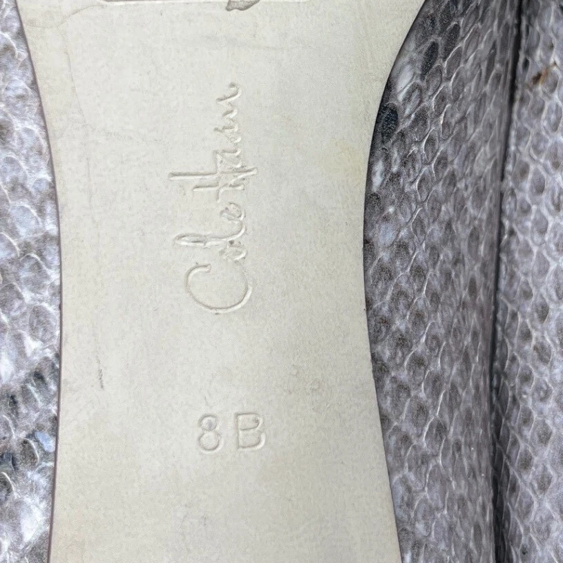Cole Haan 蛇皮尖头中跟鞋 8B 中性-