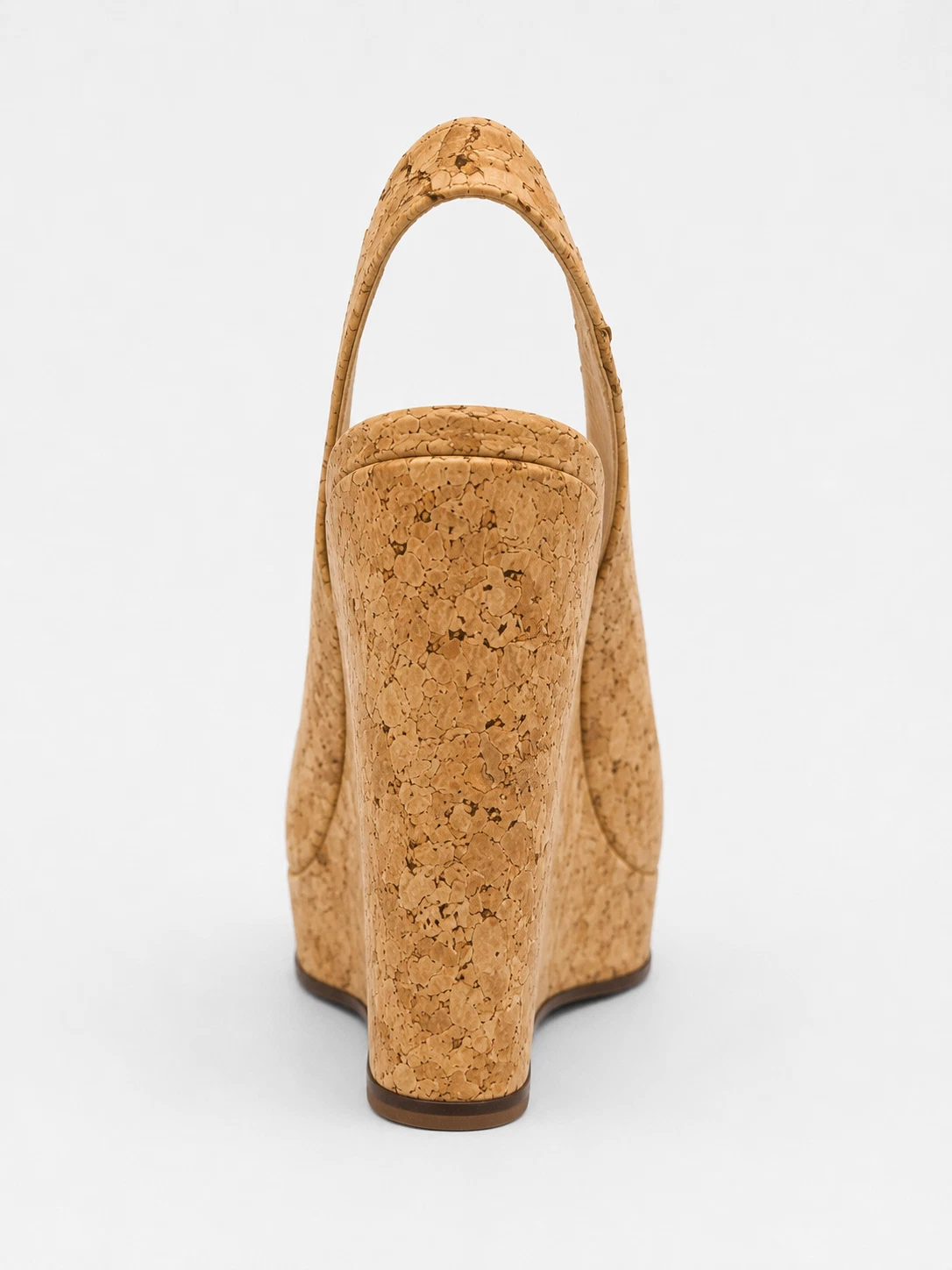 $895 CHRISTIAN LOUBOUTIN 软木楔形凉鞋(35 EU;5 US)二手带缺陷美人-