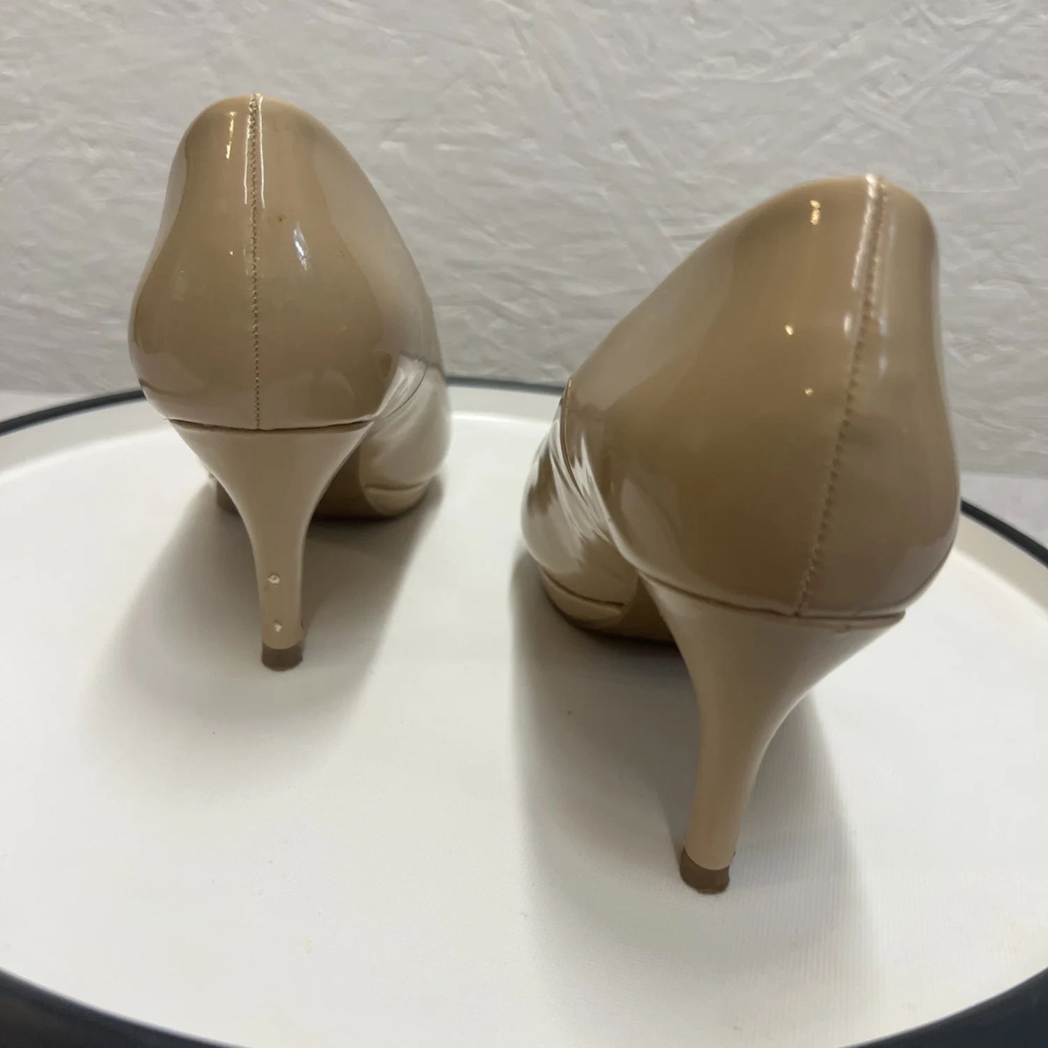 Manhattan Collection Andi Pump 舒适鞋 米色 尺码 6 3 英寸 高跟鞋-