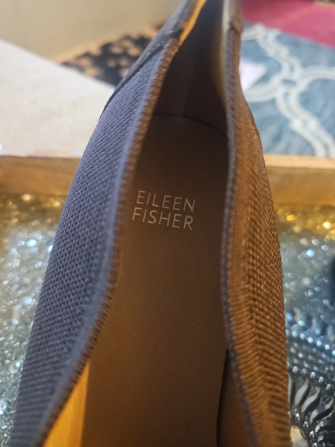 Eileen Fisher 厚底鞋 棕色/巧克力色 尺码 10 状况完好-