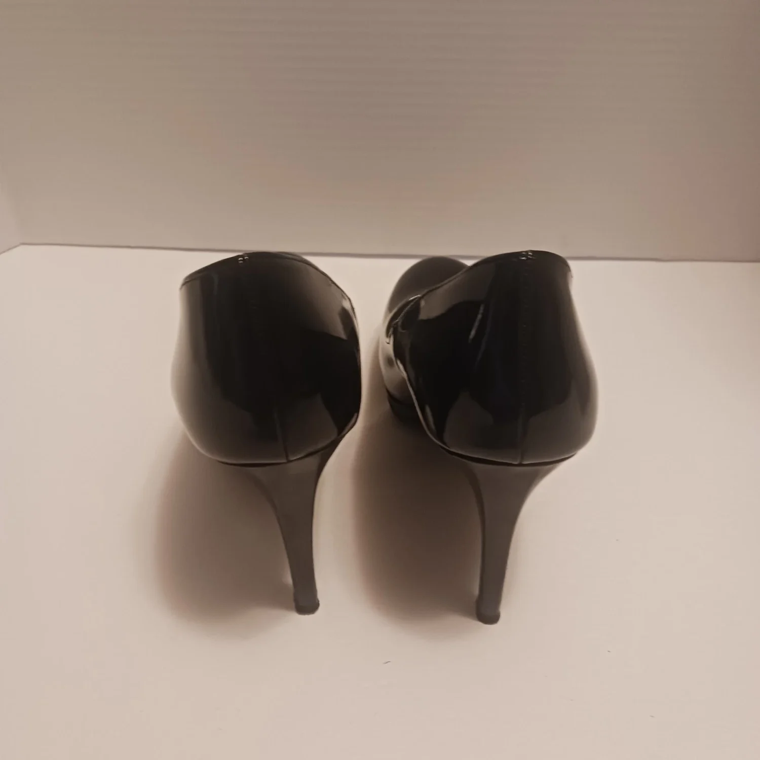 Fiona 黑色女式厚底高跟鞋 8 码剑桥-