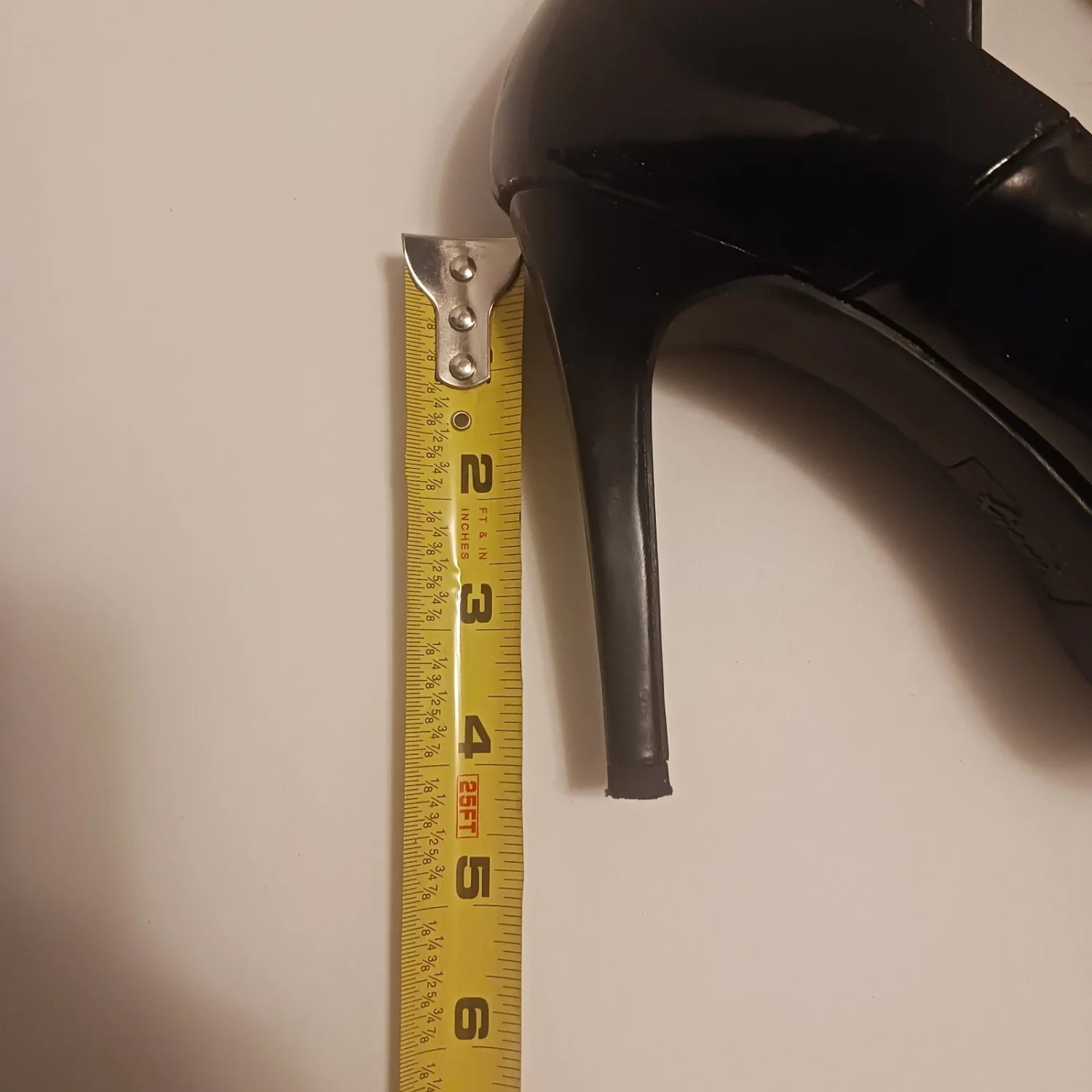 Fiona 黑色女式厚底高跟鞋 8 码剑桥-