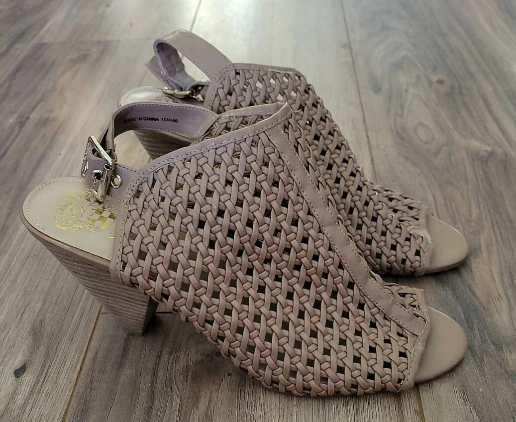 Vince Camuto 编织高跟鞋 10 码状况良好 -
