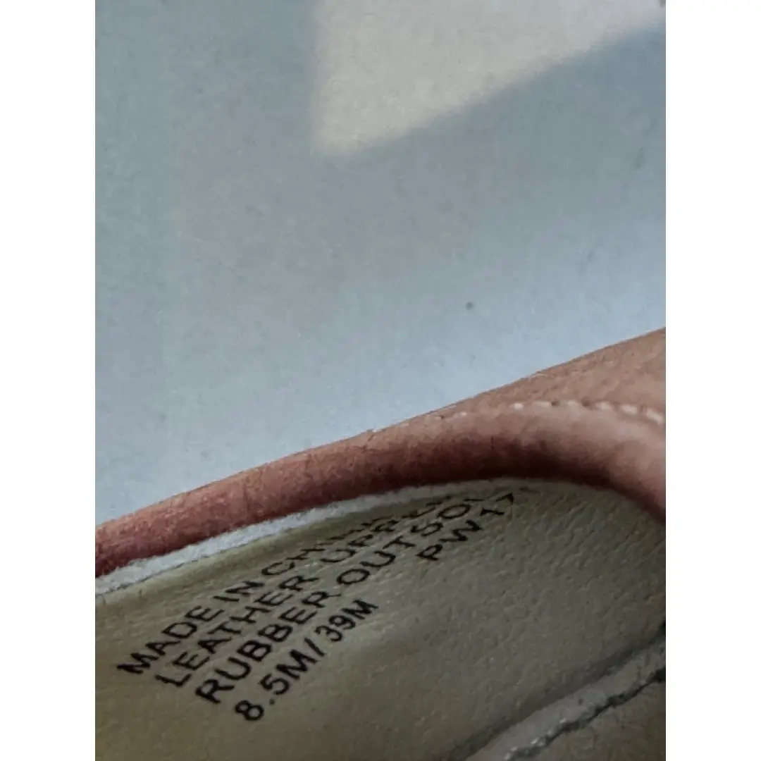 Michael Kors Pumps 女式 8.5 米粉色蛇皮粗跟极简主义-