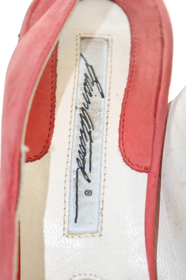 Brian Atwood 女式露趾厚底露背凉鞋 Carol 尺码 37-
