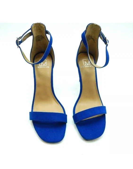 👠😎💙MATERIAL GIRL MBLAIRE5 COBALT 女士鞋 5M 码-