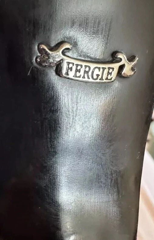 👠😎🩷Fergie Awareness女式露趾高跟鞋5.5米(闪亮粉色)-