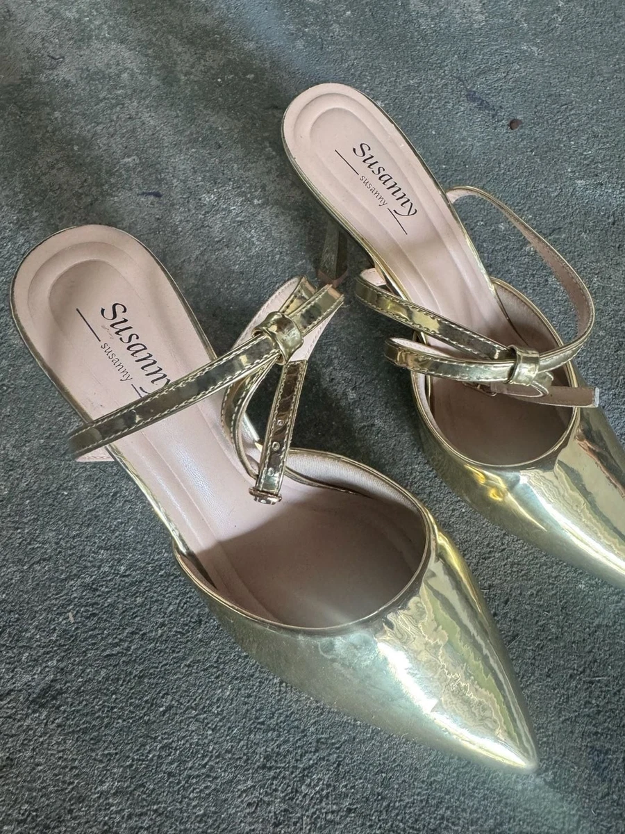Aimee Specchio 皮革泵 – SCHUTZ,-