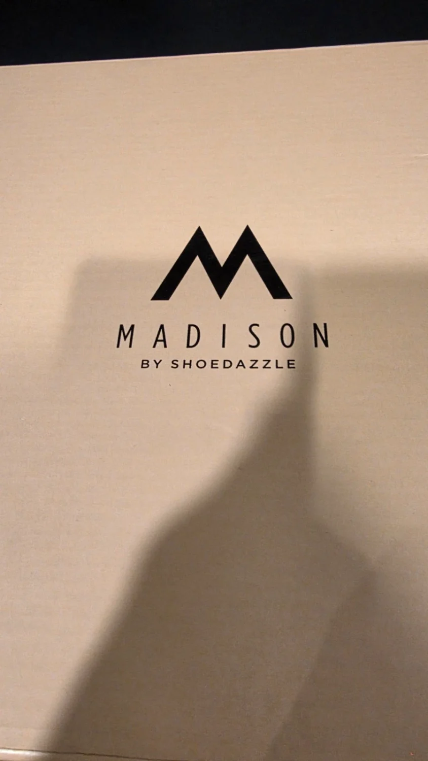 SHOEDAZZLE Madison BRITT 靴子高跟鞋黑白皮革麂皮绒 尺寸 6.5带盒-