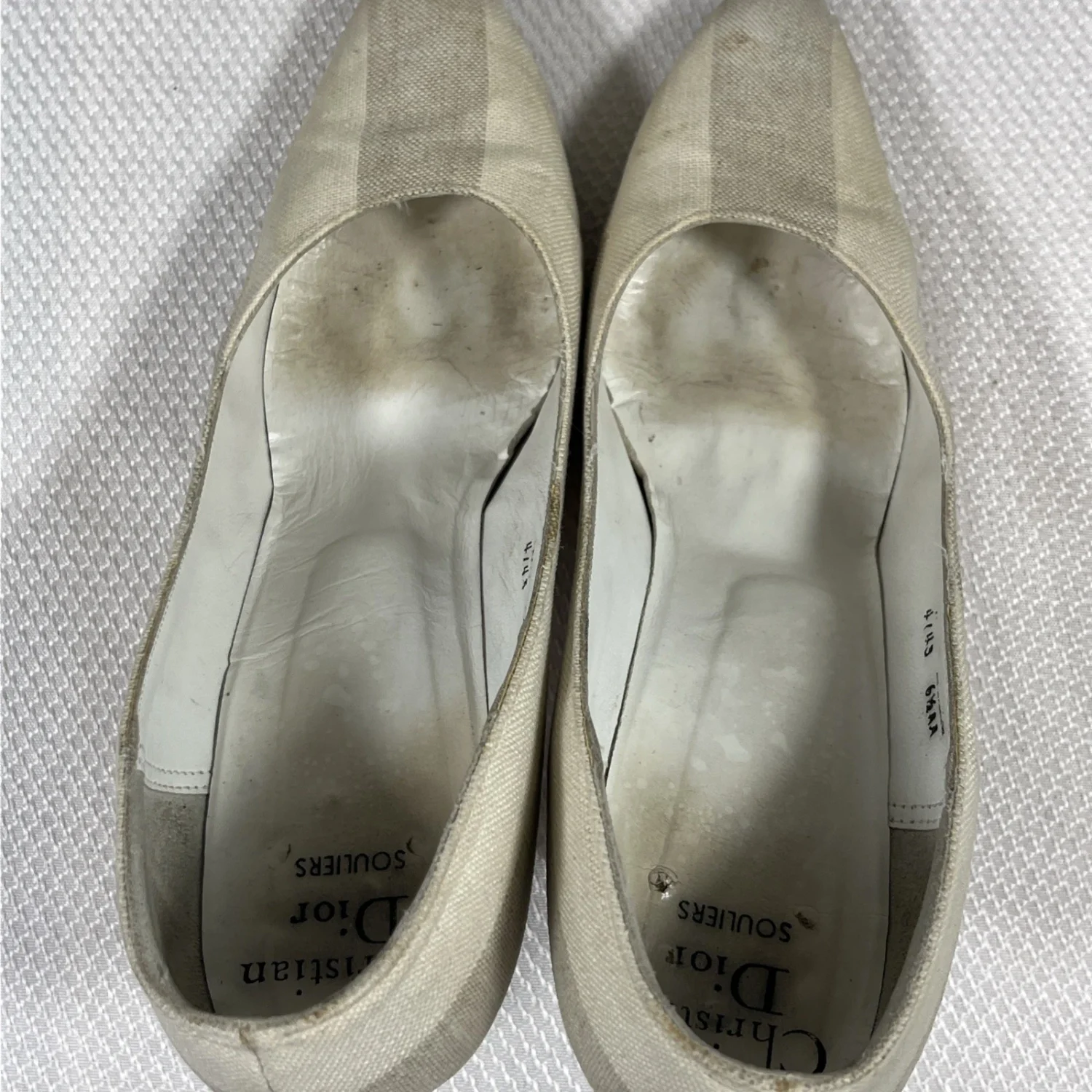 True Vtg 正品 Christian Dior Souliers 经典泵 欧洲 尺寸 37 /6.5AA-