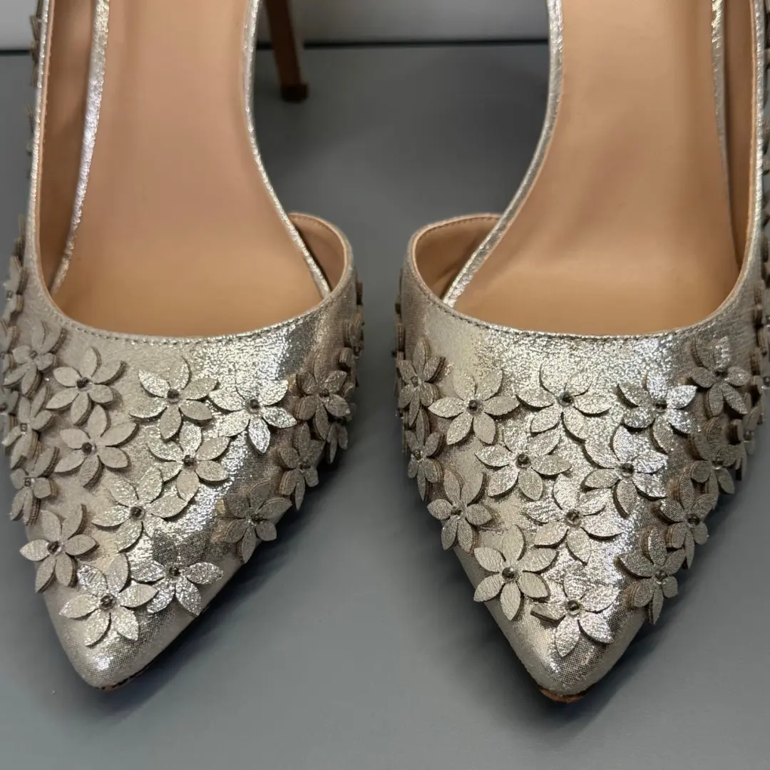 INC International Concepts Karlay 女式花卉装饰 DOrsay 高跟鞋 11M 码-
