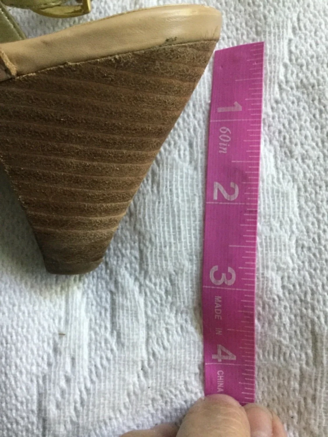 SEYCHELLES 9 M 天然皮革 PeepToe 露跟高跟鞋-