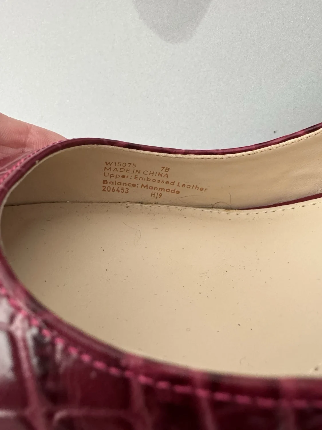 Cole Haan 3 英寸泵 Fuschia Snake 尺寸 7B-