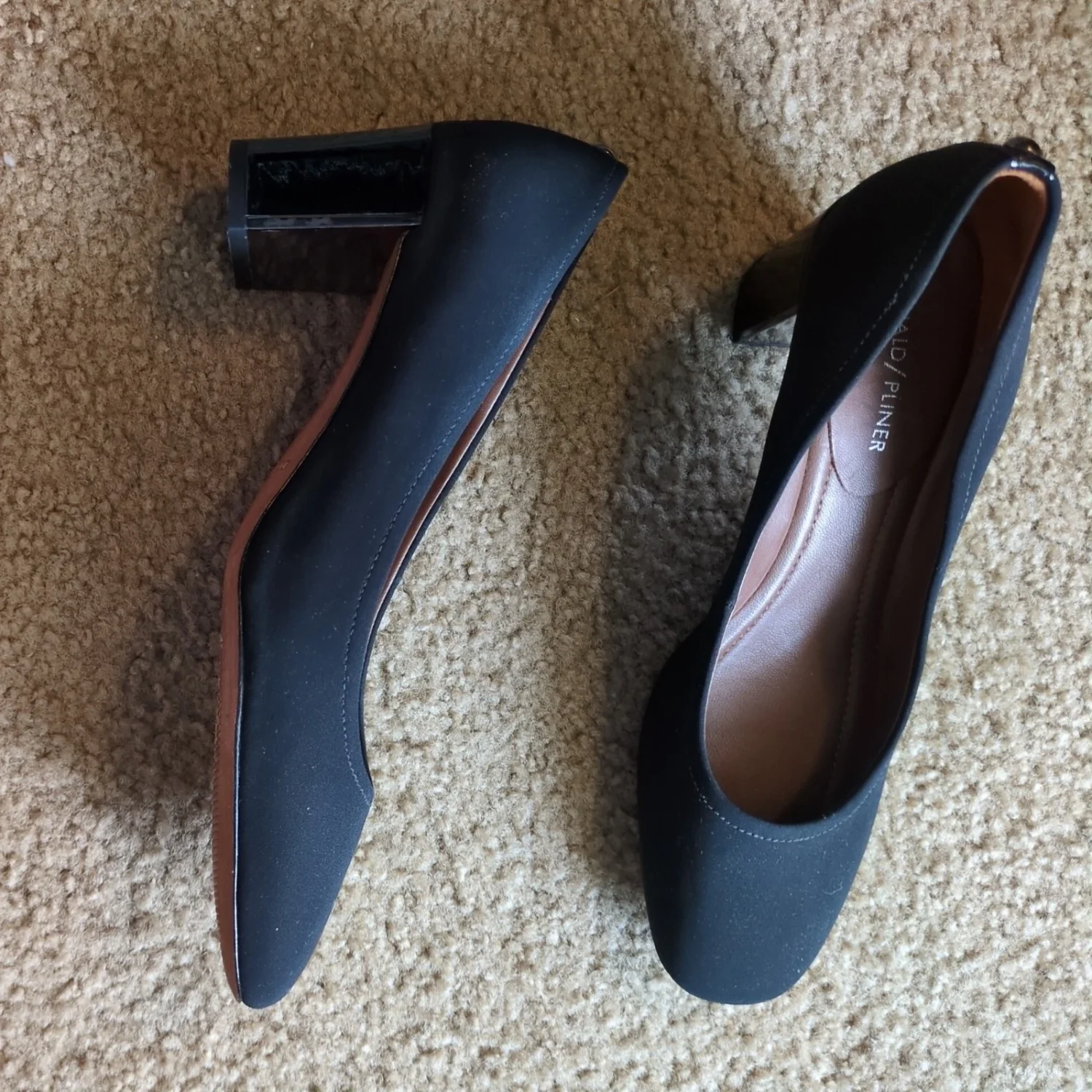 Donald J. Pliner Corin 高跟鞋 黑色女鞋 9.5M 码-