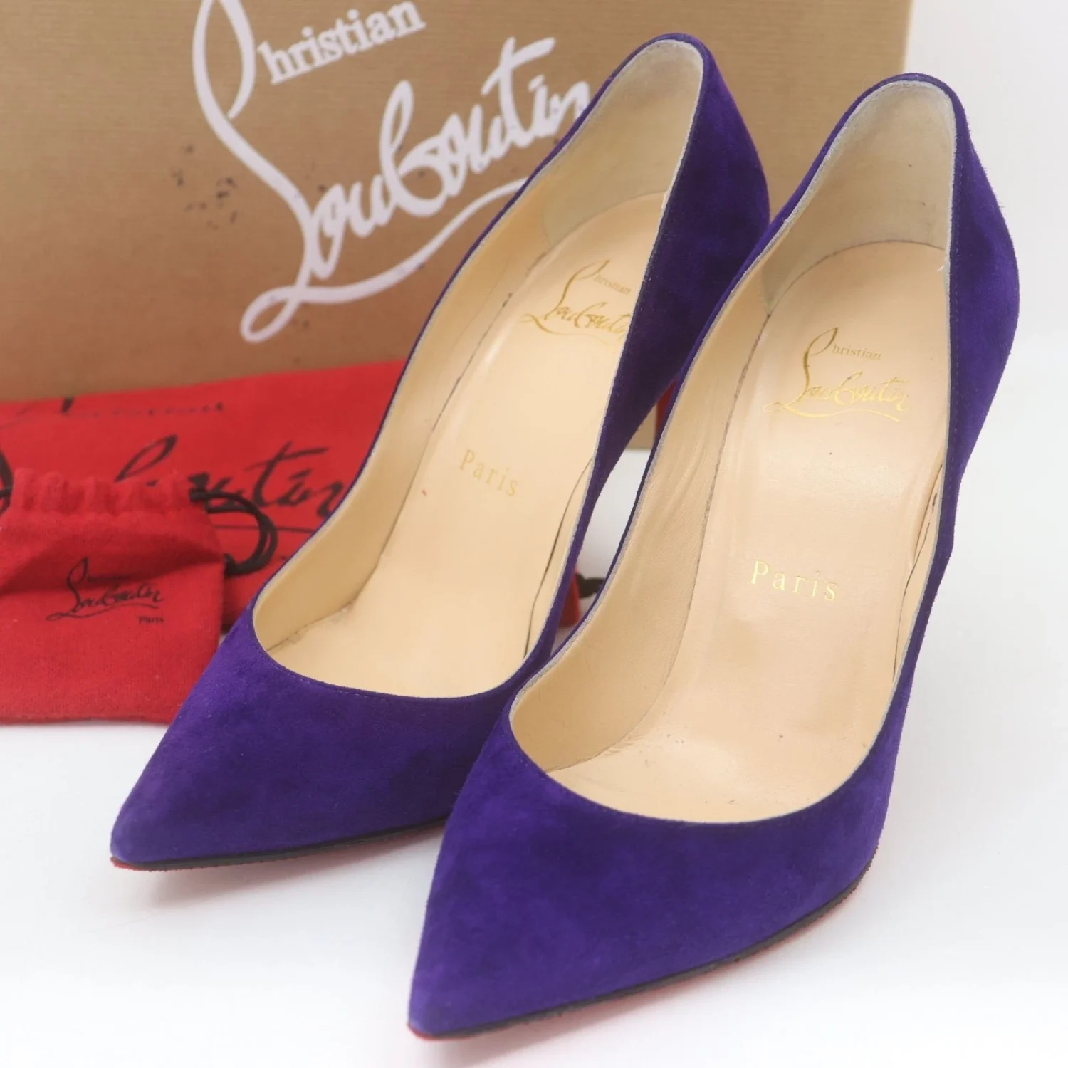 Christian Louboutin Pigalle Follies 尖头泵 35.5-