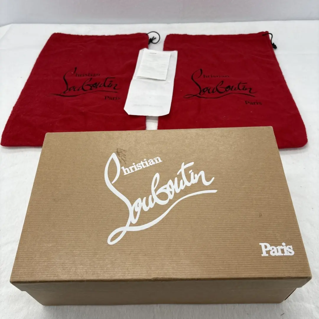 Christian Louboutin 高跟鞋 38.5 / 8.5 美国 Pigalle Follies 100 专利霓虹黄色-