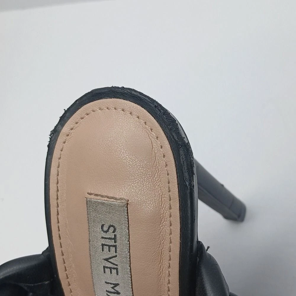 Steve Madden Kenley 高跟鞋凉鞋,一款无带 4.5 英寸高跟鞋的骡子-
