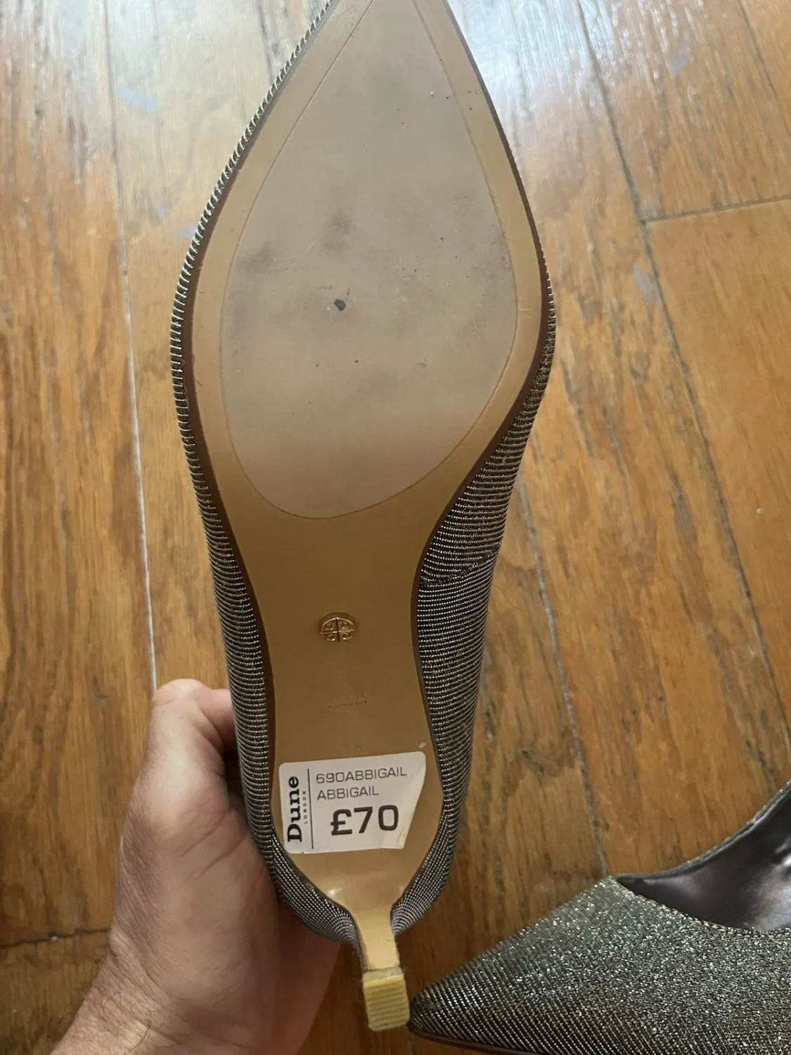 Dune London 女式金色 38 码-