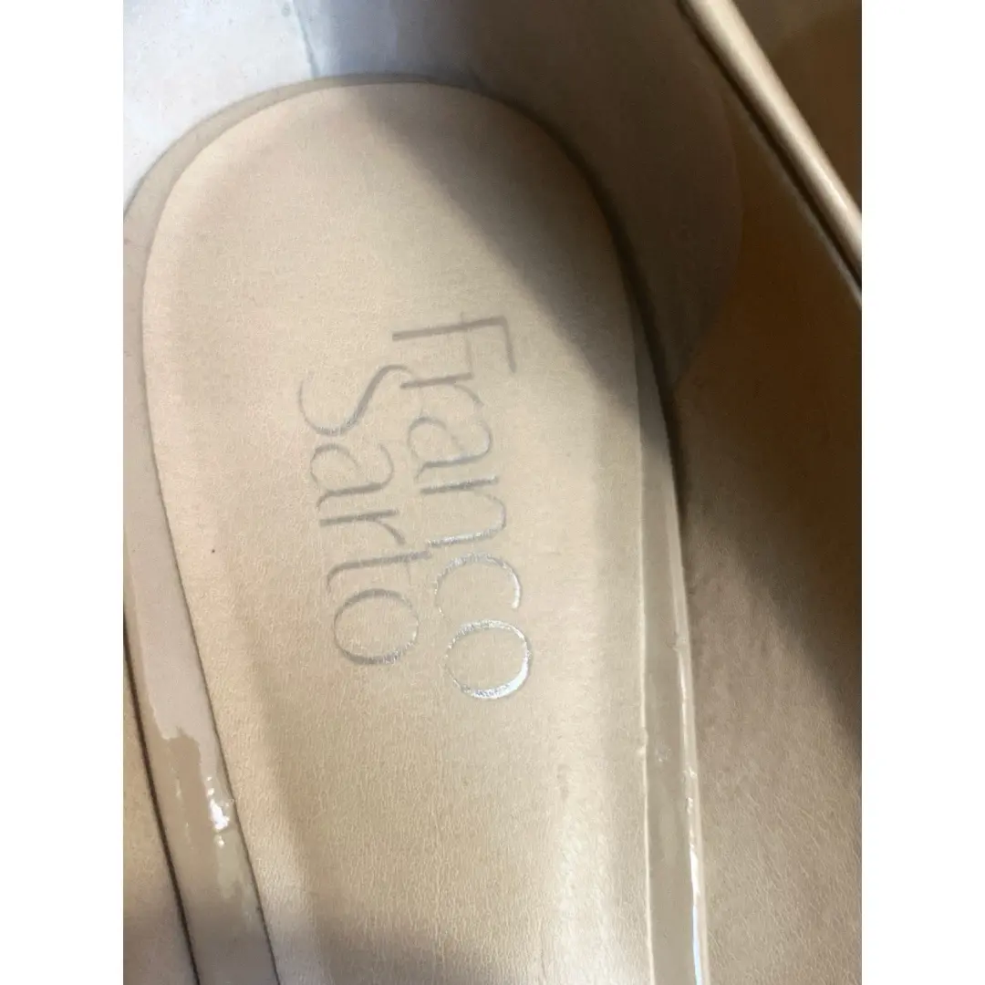 Franco Sarto 男士制造材料 4 英寸楔形棕褐色泵 10M-